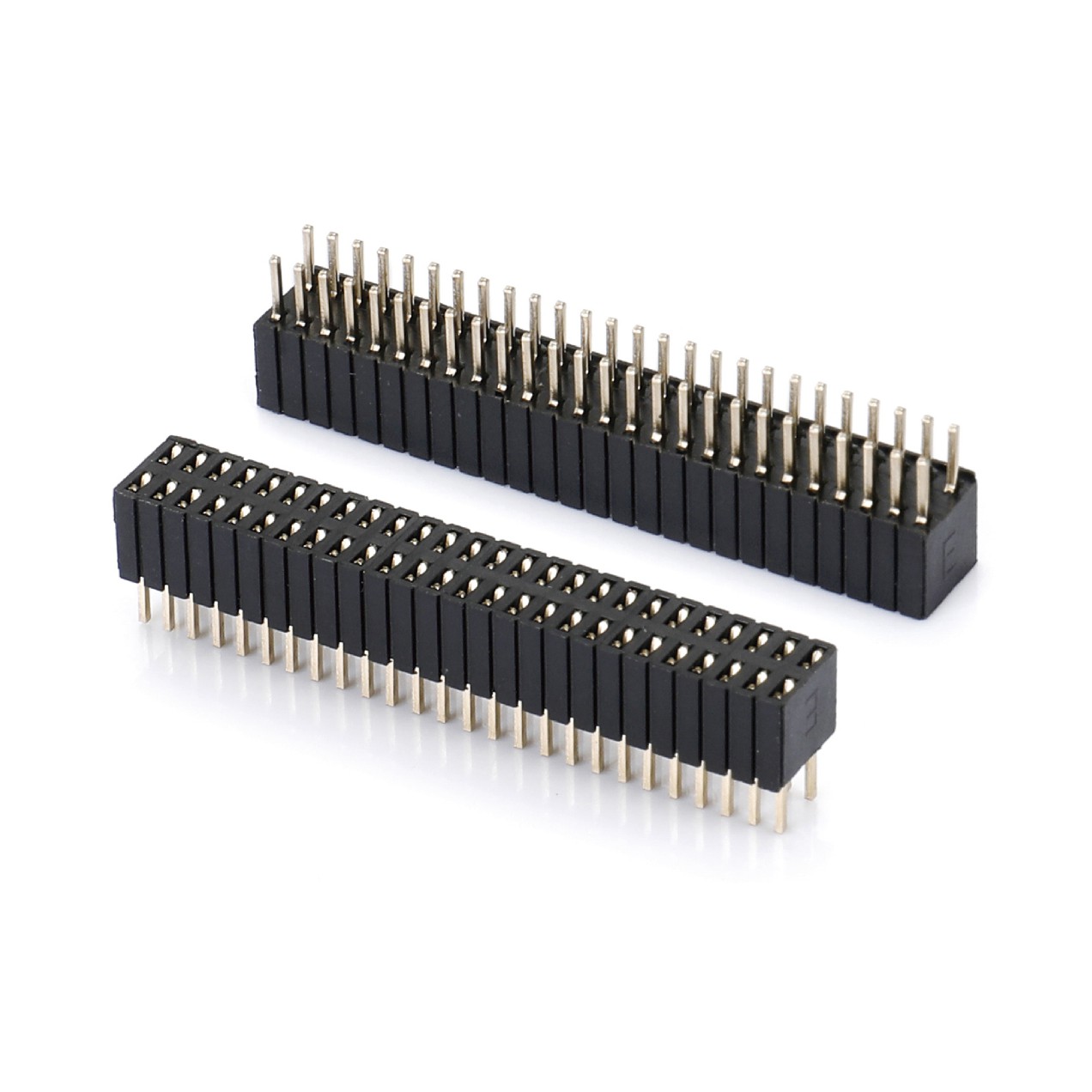 1.27mm 4.6H 双排180° DIP